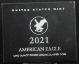 2021 American Silver Eagle UNC Coin