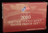 2010 US Mint Silver Proof Set San Francisco Mint