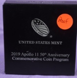 2019 Apollo 11 Proof 50th Anniversary Commem Silver Coin Program