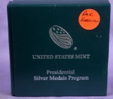 US Mint Presidential Harrison Silver Medal Program