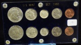 1960 US Mint Set in Custom Capital Plastic CH/UNC