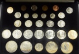 US Twentieth Century Type Set 29 Different Coins F/UNC