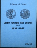 1937-1947 Walking Half Dollars Set 29 Coins VF/AU Nice