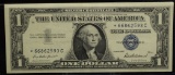 1957 $1 Blue Seal Silver Certificate Crisp Star