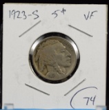 1923-S Buffalo Nickel VF