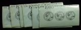 1980 Susan B Anthony Dollar Sets 6 packs