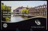 2019 US Mint America Beautiful Quarters Silver Proof Set