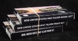 2018 2019 2020 United States Mint Silver Proof Set