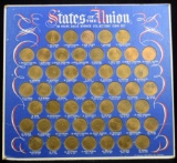 States of the Union 50 State Solid Bronze Coin Set