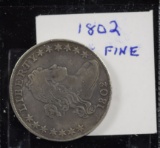 1802 Bust Dollar Very Fine