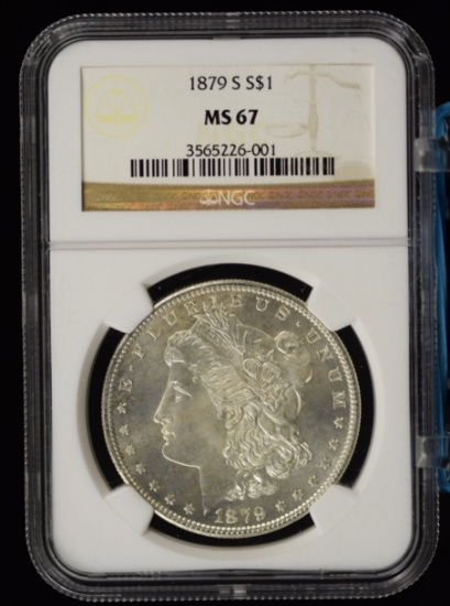 1879-S Morgan Dollar NGC MS-67