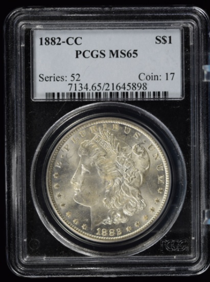 1882-CC Mogan Dollar MS-65