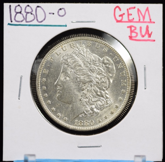 1880-O Morgan Dollar GEM BU