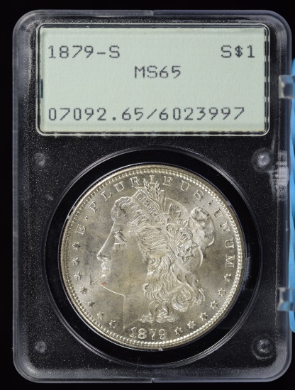 1879-S Morgan Dollar PCGS MS-65