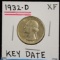1932-D Washington Quarter XF