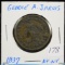 1837 CWT Hard Times George Jarus Token