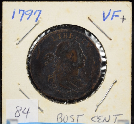 1797 Draped Bust Large Cent Very Fine