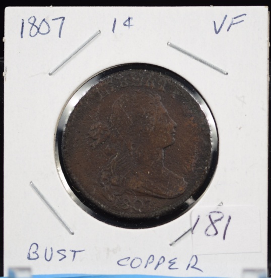 1807 Large Cent Very Fine