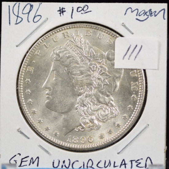 1896 Morgan Dollar UNC