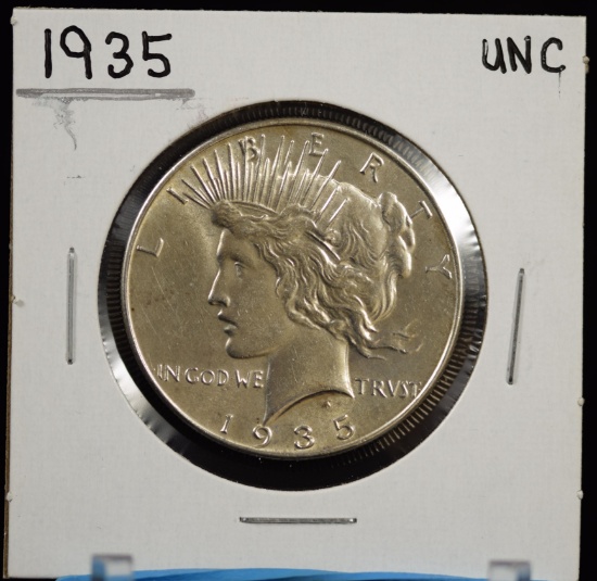 1935 Peace Dollar UNC
