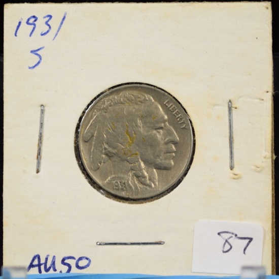 1931-S Buffalo Nickel Low Mintage