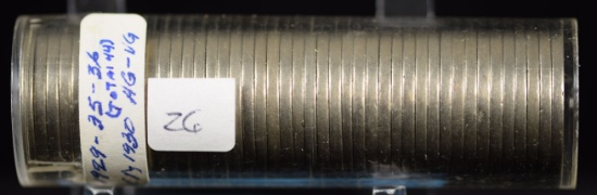 Roll of Buffalo Nickels VG-EF