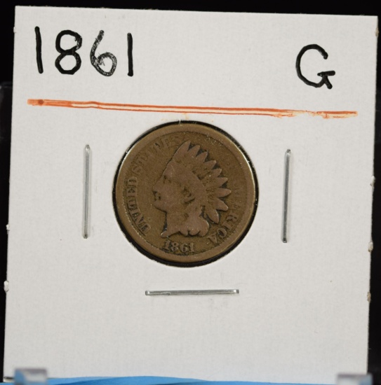 1861 Indian Head Cent G