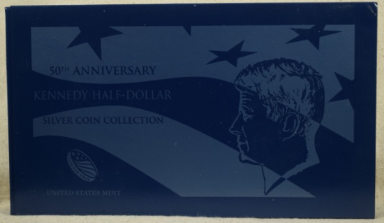 2014 Kennedy Half 50th Anniversary 4 Piece Set