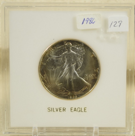 1986 American Silver Eagle UNC