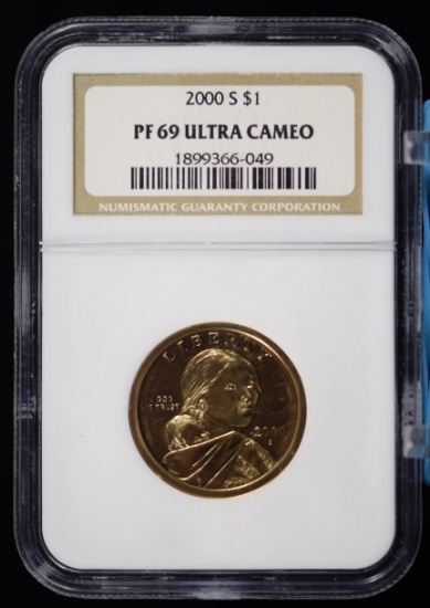 2000-S Sacagawea Dollar NGC PF-69 UC