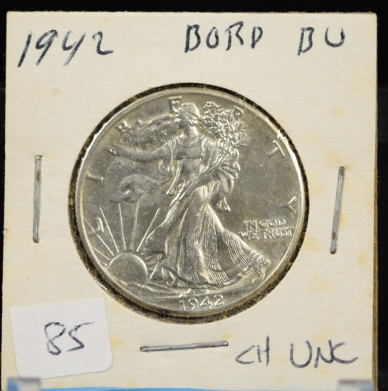 1942 Walking Half Dollar UNC
