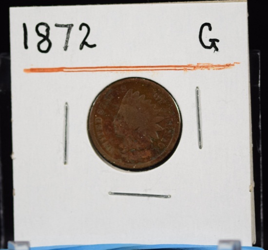 1872 Indian Head Cent G