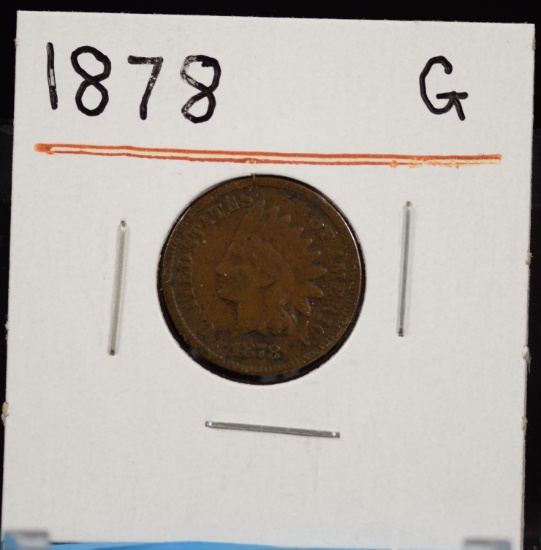 1878 Indian Head Cent G