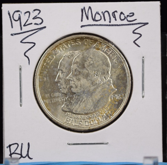1923 Monroe Commem Half Dollar BU