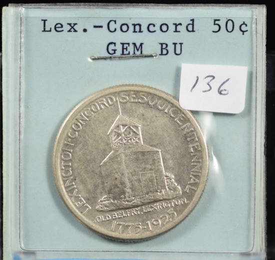 1925 Lexington Commen Half Dollar UNC