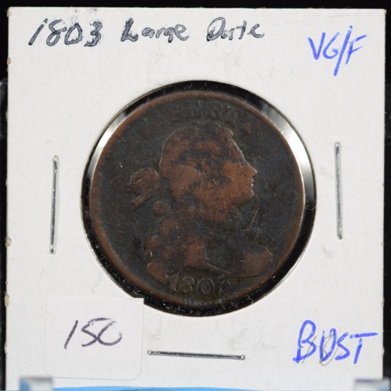1803 Large Cent LG Date Good
