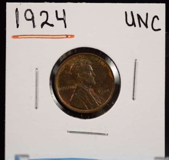 1924 Lincoln Cent UNC