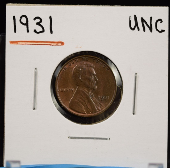 1931 Lincoln Cent UNC