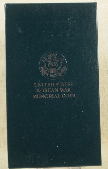 1991 Korean War Silver Dollar Proof