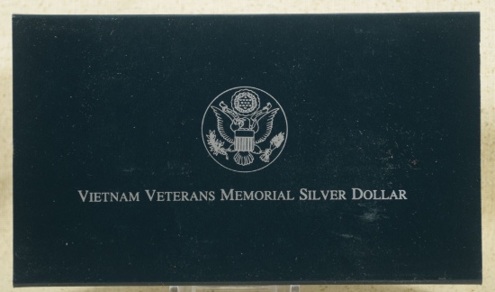 1994 Vietnam Veterans Silver Dollar BU
