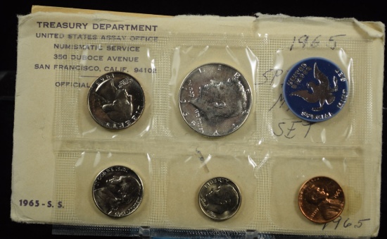 1965 Mint Set Special Strike Silver Kennedy