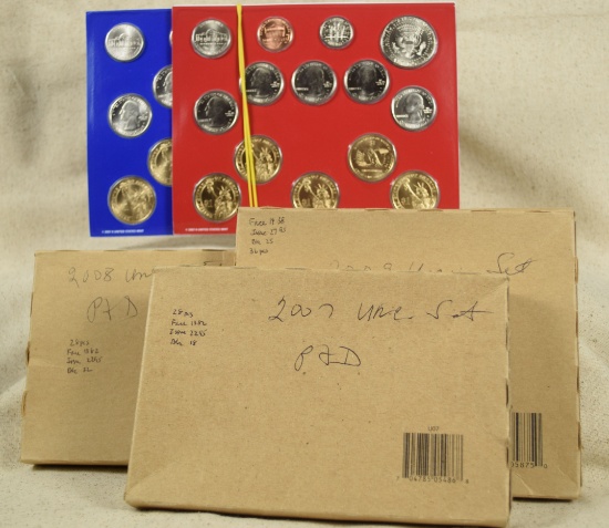 US Mint Sets 2007-08-09-10