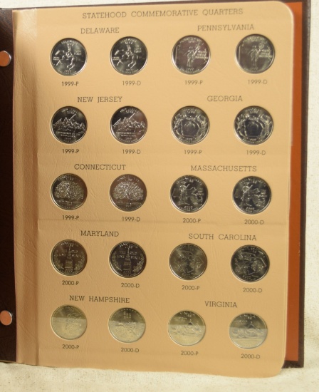 Dansco Washington Quarters Complete 1999-2008