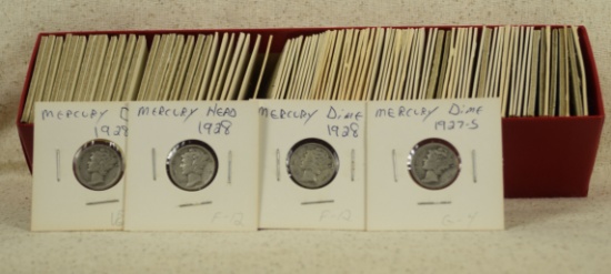 1916-1945-S Mercury Dime Many Different Dates & Mints