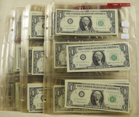 1960-s Currency Collection $111 Face Value Barr Star Notes