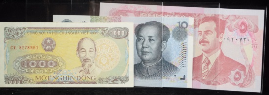 Notorious Figures Currency Ho Chi Minh, Mao