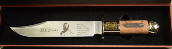 American Bowie Knife Like New General JEB Stuart