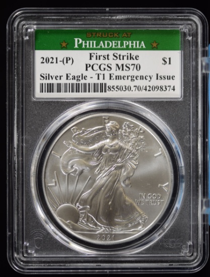 2021 ASE 1st Strike NGC MS-70 T1 Emergency Issue