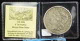 1878 8tf Morgan Dollar Very Fine NO VAM Here