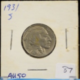 1931-S Buffalo Nickel Low Mintage